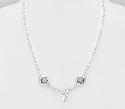 Malın səhifəsinə keç 925 Sterling Silver Arrow and Heart Necklace