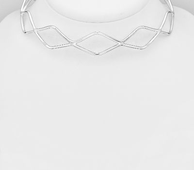 Malın səhifəsinə keç 925 Sterling Silver Choker