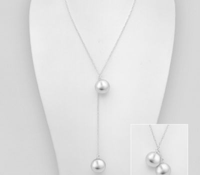 925 Sterling Silver Ball Necklace