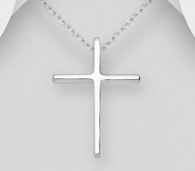Malın səhifəsinə keç 925 Sterling Silver Cross Pendant