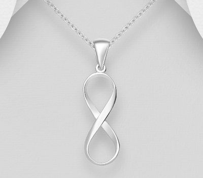 Malın səhifəsinə keç 925 Sterling Silver Infinity Pendant