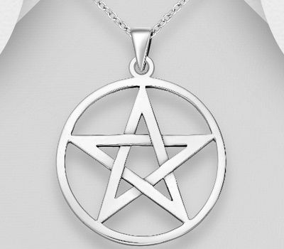Şəkli böyütmək üçün tiklayın 925 Sterling Silver Star Pendant
