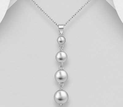 925 Sterling Silver Ball Pendant