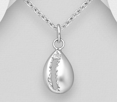 Şəkli böyütmək üçün tiklayın 925 Sterling Silver Shell Pendant