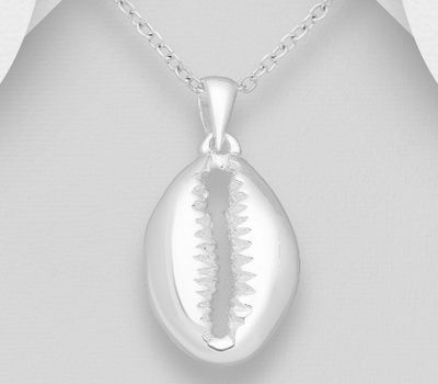 925 Sterling Silver Shell Pendant