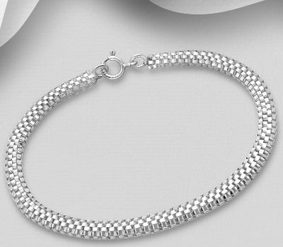Malın səhifəsinə keç 925 Sterling Silver Bracelet
