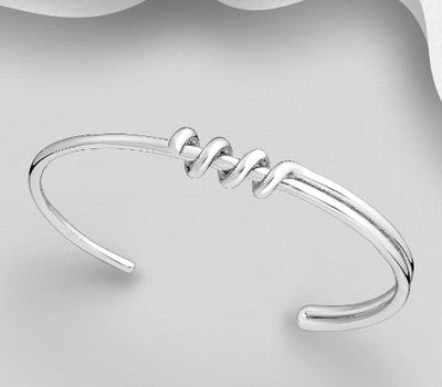 925 Sterling Silver Cuff Bracelet