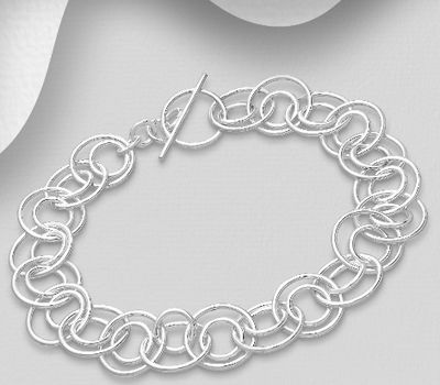 925 Sterling Silver Links Bracelet