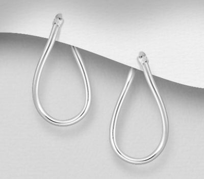 Sterling silver interchangeable bead earrings (beads sold separately)
