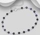925 Sterling Silver Adjustable Bracelet, Beaded with Various Gemstone Beads