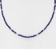925 Sterling Silver Bead Necklace, Beaded with Gemstone Beads
