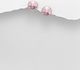 Sparkle by 7K - 925 Sterling Silver Push-Back Earrings Decorated with Fine Austrian Crystals