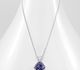 Sparkle by 7K - 925 Sterling Silver Necklace Decorated with Fine Austrian Crystal