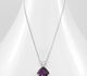 Sparkle by 7K - 925 Sterling Silver Necklace Decorated with Fine Austrian Crystal