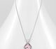 Sparkle by 7K - 925 Sterling Silver Necklace Decorated with Fine Austrian Crystal