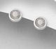 Sparkle by 7K - 925 Sterling Silver Push-back Earrings, Decorated with Various Fine Austrian Crystal