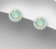 Sparkle by 7K - 925 Sterling Silver Push-back Earrings, Decorated with Various Fine Austrian Crystal