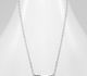 Sparkle by 7K - 925 Sterling Silver Necklace Decorated with Fine Austrian Crystals