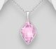 Sparkle by 7K - 925 Sterling Silver Pendant Decorated with Fine Austrian Crystal