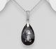Sparkle by 7K - 925 Sterling Silver Pendant, Decorated with CZ Simulated Diamonds and Various Fine Austrian Crystal
