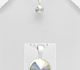 Sparkle by 7K - 925 Sterling Silver Pendant Decorated with Fine Austrian Crystal