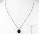 Sparkle by 7K - 925 Sterling Silver Necklace Decorated with Fine Austrian Crystal