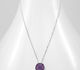 Sparkle by 7K - 925 Sterling Silver Necklace Decorated with Fine Austrian Crystal