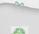Sparkle by 7K - 925 Sterling Silver Push-Back Earrings Decorated with Fine Austrian Crystals