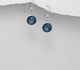 Sparkle by 7K - 925 Sterling Silver Hook Earrings Decorated with Fine Austrian Crystals