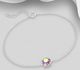 Sparkle by 7K - 925 Sterling Silver Bracelet, Decorated with Various Fine Austrian Crystal
