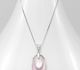 Sparkle by 7K - 925 Sterling Silver Necklace Decorated with CZ Simulated Diamonds and Fine Austrian Crystal