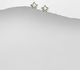 Sparkle by 7K - 925 Sterling Silver Star Push-Back Earrings Decorated with Fine Austrian Crystals