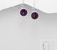 Sparkle by 7K - 925 Sterling Silver Lever Back Earrings Decorated with Fine Austrian Crystals