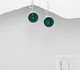 Sparkle by 7K - 925 Sterling Silver Lever Back Earrings Decorated with Fine Austrian Crystals