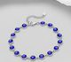 Sparkle by 7K - 925 Sterling Silver Bracelet Decorated with Fine Austrian Crystal
