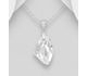Sparkle by 7K - 925 Sterling Silver Pendant, Decorated with Various Fine Austrian Crystal