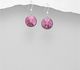 Sparkle by 7K - 925 Sterling Silver Hook Earrings Decorated with Fine Austrian Crystals