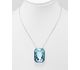 Sparkle by 7K - 925 Sterling Silver Necklace Decorated with Fine Austrian Crystal