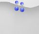 Sparkle by 7K - 925 Sterling Silver Push-Back Earrings Decorated with Fine Austrian Crystals