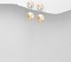 Sparkle by 7K - 925 Sterling Silver Push-Back Earrings Decorated with Fine Austrian Crystals