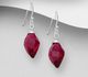 Sparkle by 7K - 925 Sterling Silver Hook Earrings Decorated with Fine Austrian Crystals