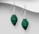 Sparkle by 7K - 925 Sterling Silver Hook Earrings Decorated with Fine Austrian Crystals