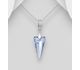 Sparkle by 7K - 925 Sterling Silver Pendant, Decorated with CZ Simulated Diamonds and Various Fine Austrian Crystal