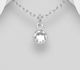 Sparkle by 7K - 925 Sterling Silver Pendant, Decorated with Various Fine Austrian Crystal