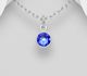 Sparkle by 7K - 925 Sterling Silver Pendant, Decorated with Various Fine Austrian Crystal