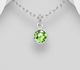 Sparkle by 7K - 925 Sterling Silver Pendant, Decorated with Various Fine Austrian Crystal