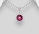 Sparkle by 7K - 925 Sterling Silver Pendant, Decorated with Various Fine Austrian Crystal