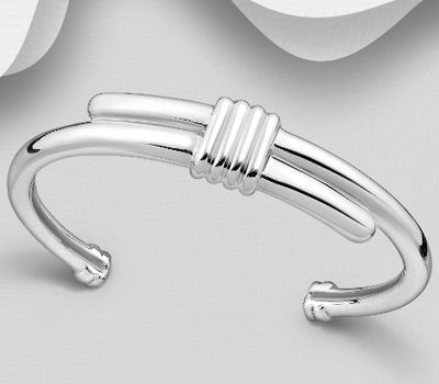 SHINE ON by 7K - 925 Sterling Silver Cuff Bracelet