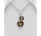 La Preciada - 925 Sterling Silver Pendant, Decorated with Gemstones