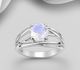 La Preciada - 925 Sterling Silver Ring, Decorated with Various Gemstones